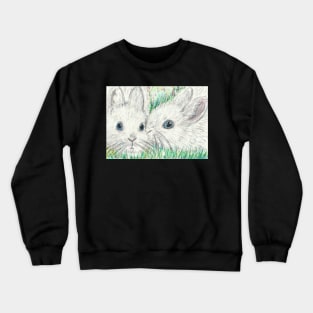 white bunnies Crewneck Sweatshirt